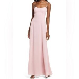 #115 NORDSTROM WAYF Pink Formal Maxi Dress